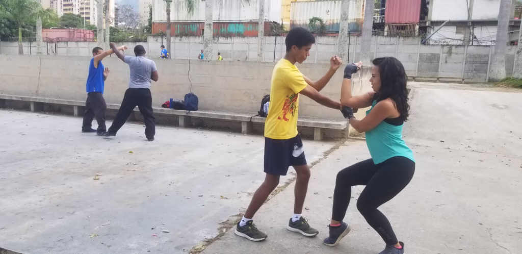 Entrenamiento de Sanjal Uiam en el Parque del Este.